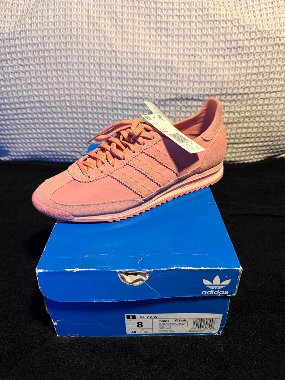 adidas Women’s Coral Pink Retro Runner Sneakers